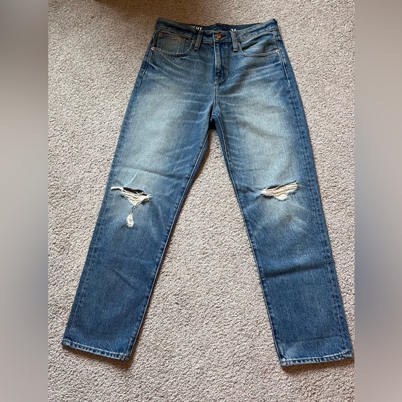 J. Crew slouchy boyfriend fit jeans. - Picture 5 of 7